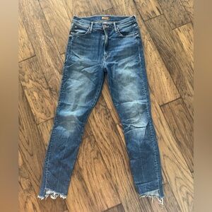 MOTHER Stunner Ankle Fray